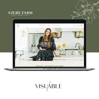 Brand Identity and Website Design for Azure Farm - Email Marketing