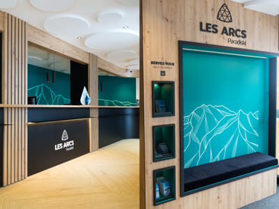 Conception retail pour les Arcs 1950 - Image de marque & branding