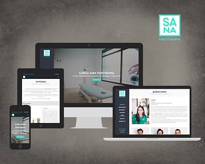 Diseño web clínica de fisioterapia en Gijón - Creación de Sitios Web