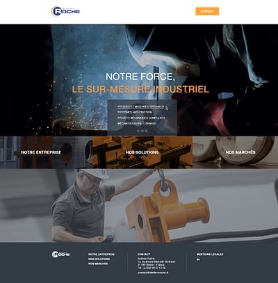 Transformation Digitale , ATELIERS ROCHE - Digital - Website Creatie