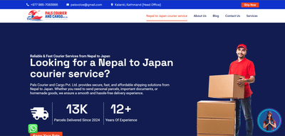 Cargo from Nepal to Japan Courier services From Nepal - SEO