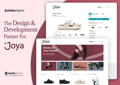 Joya Shoes UAE Website Project - Application web