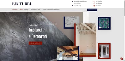Nuovo sito web per F.lli Turri - Creazione di siti web
