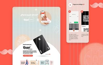 Rappipay: Interactive Landing and QR Technology - Création de site internet