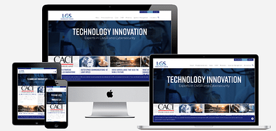 LGS innovations - Website Creatie