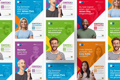 Switch zur Ausbildung – Kampagne - Grafikdesign