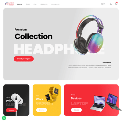 E Commerce Website - Website Creatie