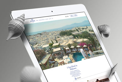 Belvedere Mykonos - Création de site internet