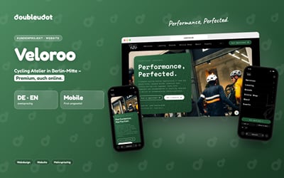 Veloroo – Premium-Website für ein Cycling Atelier in Berlin - Website Creatie