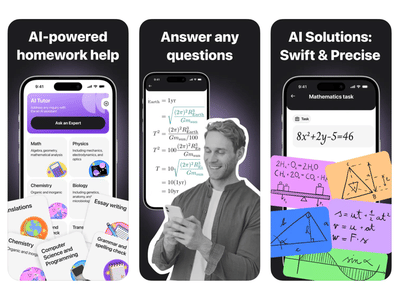 AI Homework Helper - Application mobile