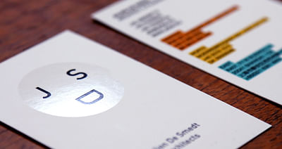 JDS Architects - Business Cards - Ontwerp