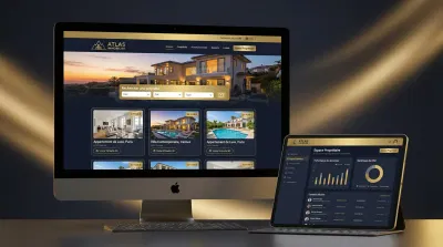 Atlas Immobilier - Création de site internet