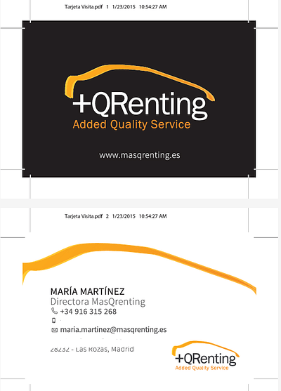 +QRenting - Branding y posicionamiento de marca