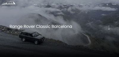 Range Rover Classic Barcelona - E-Commerce