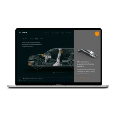 Ganzheitlicher Markenauftritt: Konzept, Design & Website - 3D