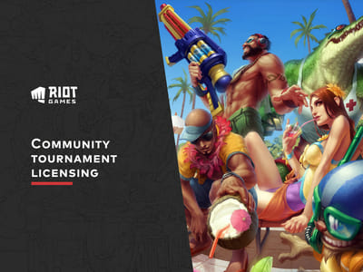 Riot Games - plateforme Riot Tournaments Europe - Création de site internet