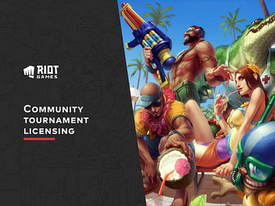 Riot Games - plateforme Riot Tournaments Europe - Webseitengestaltung