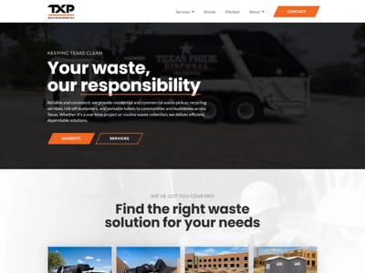 TXP Environmental - Digital Strategy