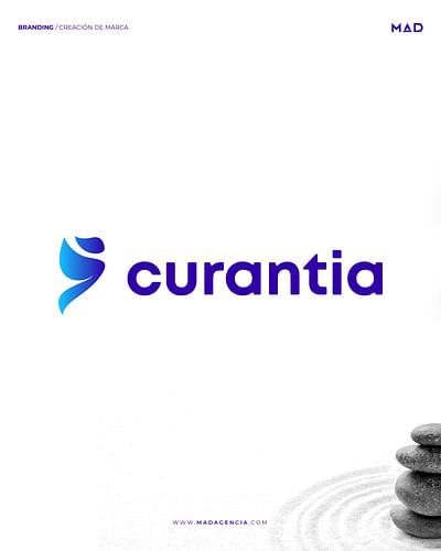 Medicina alternativa con Curantia - Création de site internet