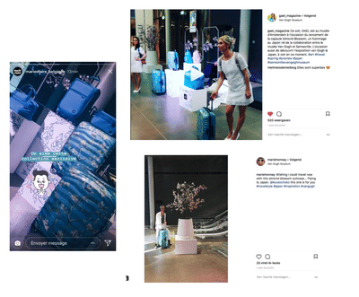 Launch Van Gogh collection - Samsonite - Relaciones Públicas (RRPP)