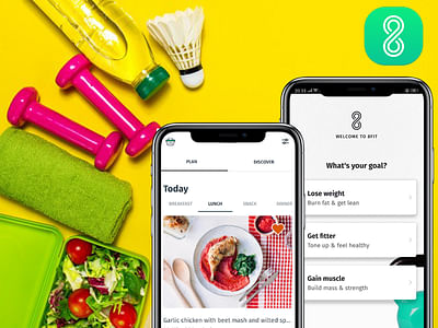 8 Fit Workout & Meal Partner - Mobile App