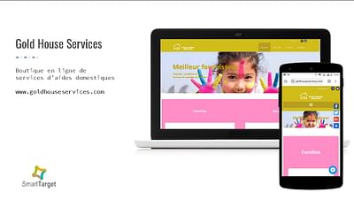 Gold House Services - Création de site internet
