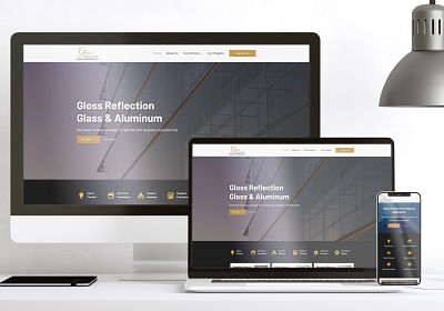 Gloss Glass's Website Design - Creación de Sitios Web