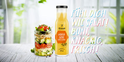 Launchkampagne für eine neue Salatdressing Marke - Image de marque & branding