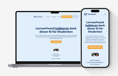 Studyquick: The future of effective and efficient studying - Desarrollo de Software