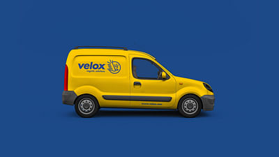 Brand identity para empresa de transportes Velox - Applicazione web