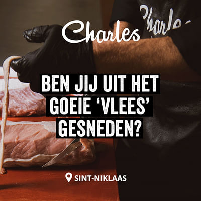 Recruitment campaign for Charles - Branding & Positionering