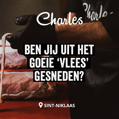 Recruitment campaign for Charles - Branding & Positionering