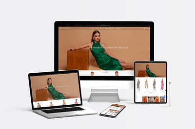 Diseño y programación ecommerce renta de vestidos - Graphic Design