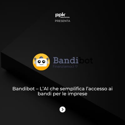 Bandibot – AI che semplifica l’accesso ai bandi - Website Creation