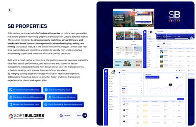 SB Properties – AI-Driven Real Estate Platform for Dubai - Blockchain Development