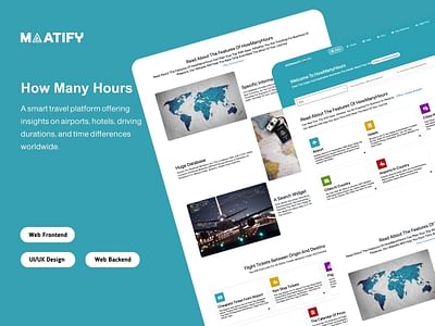 HowManyHours – Travel Insights Platform &API - Software Development