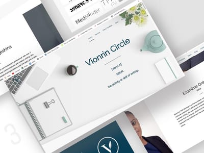 Website Design for a Copywriting Service company - Creación de Sitios Web