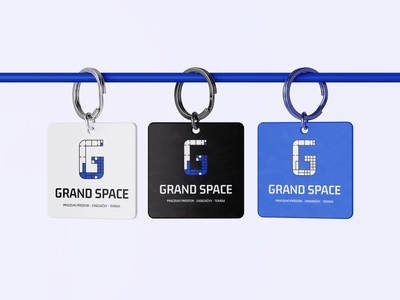 Brand Identity Concept #3 | Grand Space Coworking - Identité Graphique