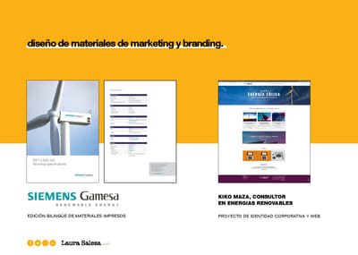 Materiales de Marketing corporativo - Diseño Gráfico