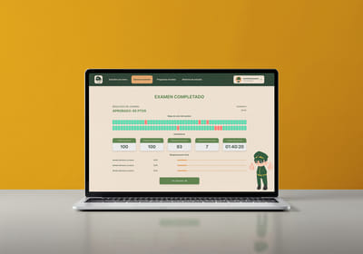 Exam Simulation and E-Learning Platform - Mobile App