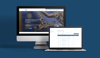 Création d'un site web sur mesure pour EJTN - Création de site internet