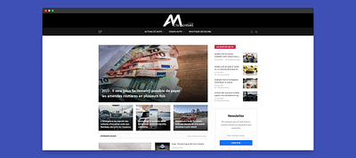 Actu-Moteurs.com - Création de site internet