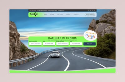 Rent A Car Website - Creación de Sitios Web
