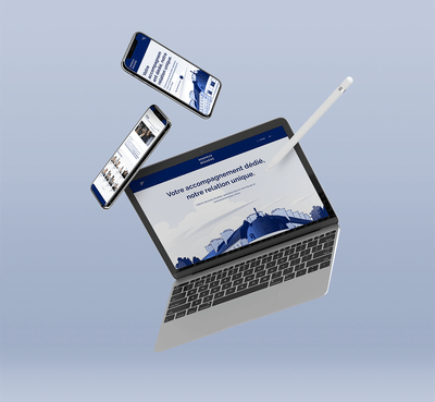 Site internet cabinet d'avocat - Design & graphisme