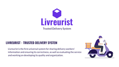 Livreurist - Beta - App móvil
