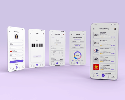Receeto Inc - UI UX Design - Ergonomie (UX/UI)
