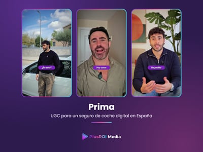 UGC para Prima, seguro de coche digital, en el mercado español - Publicidad Online