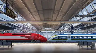 Immersive Experience + 3D Visuals 'Thalys-Eurostar - Web Applicatie