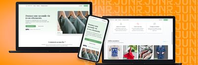 Développement site e-commerce échange de vêtements - Application web