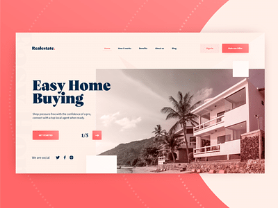WEB SERVICE FOR SELLING AND BUYING HOUSES - Ergonomy (UX/UI)